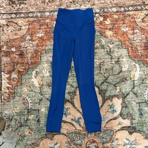 lululemon athletica Royal Blue High-Rise Leggings